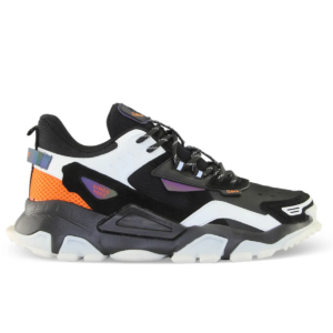Tênis Qix Trek Urban Hiking Preto e Branco Streetwear