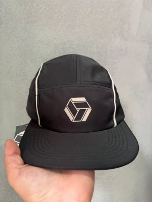 Boné Five Panel Bolso Lateral/Faixa Your Face Preto
