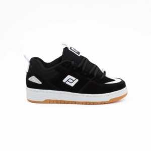 Tênis Freeday Spin Preto Branco Skate